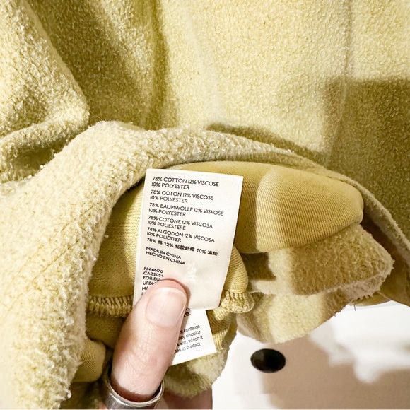 Free People Sadie Surplus Knit Jacket Sunshine Yellow Size XS - Picture 4 of 7